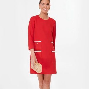 Tuckernuck XXL Red Francoise Mod Mini Dress